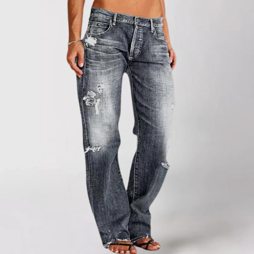 CAITLIN™ - Loose Wide-Leg Denim Jeans