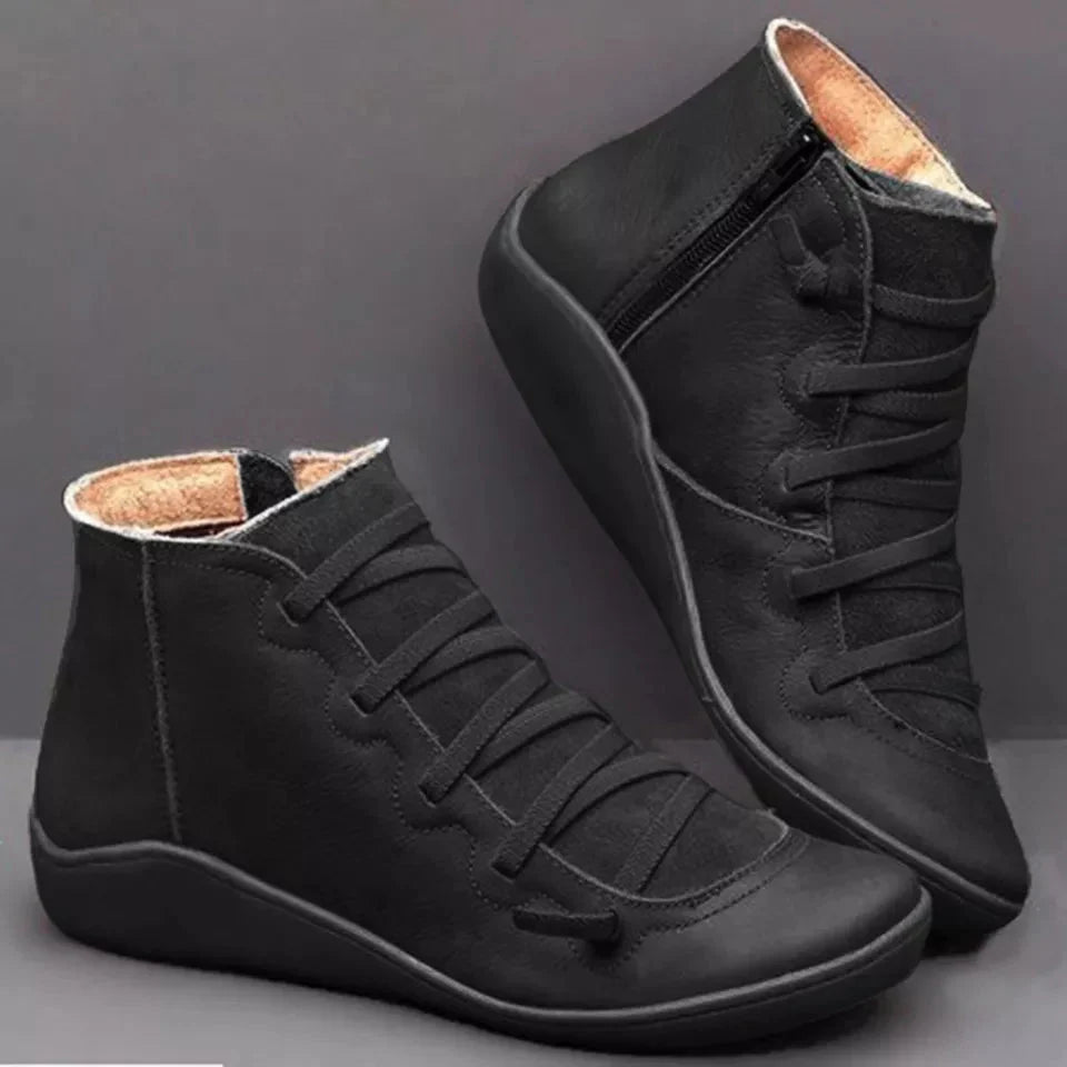 AMORE™ - Luxe Leather Autumn Boots
