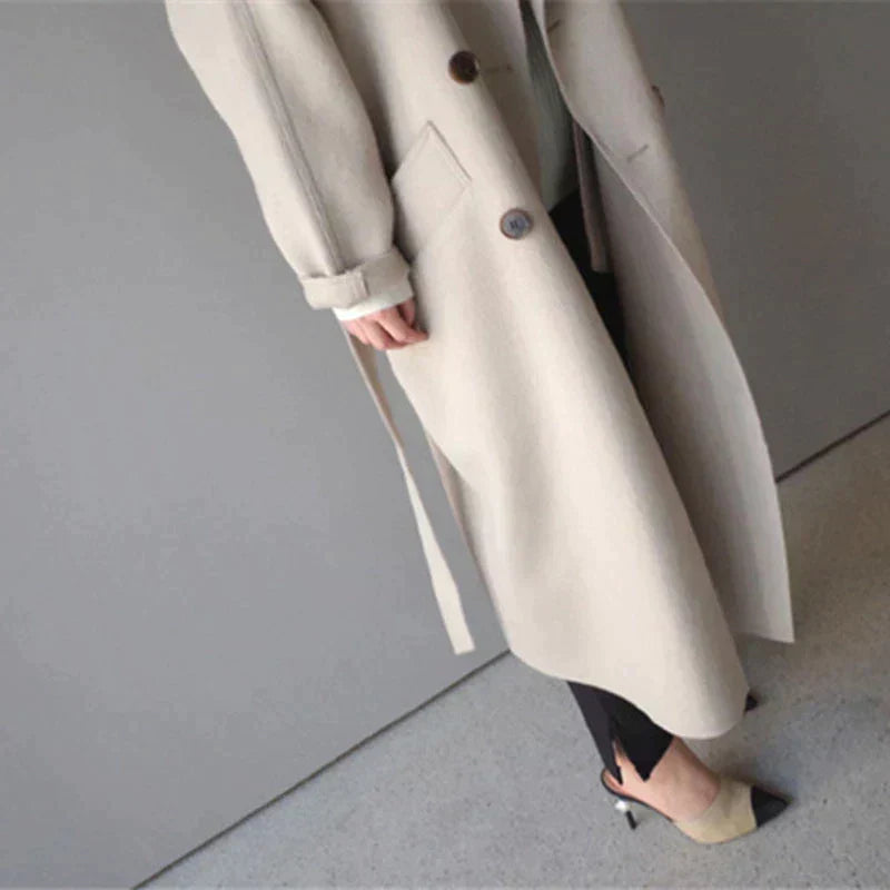 CANDICE- Elegant Longline Coat