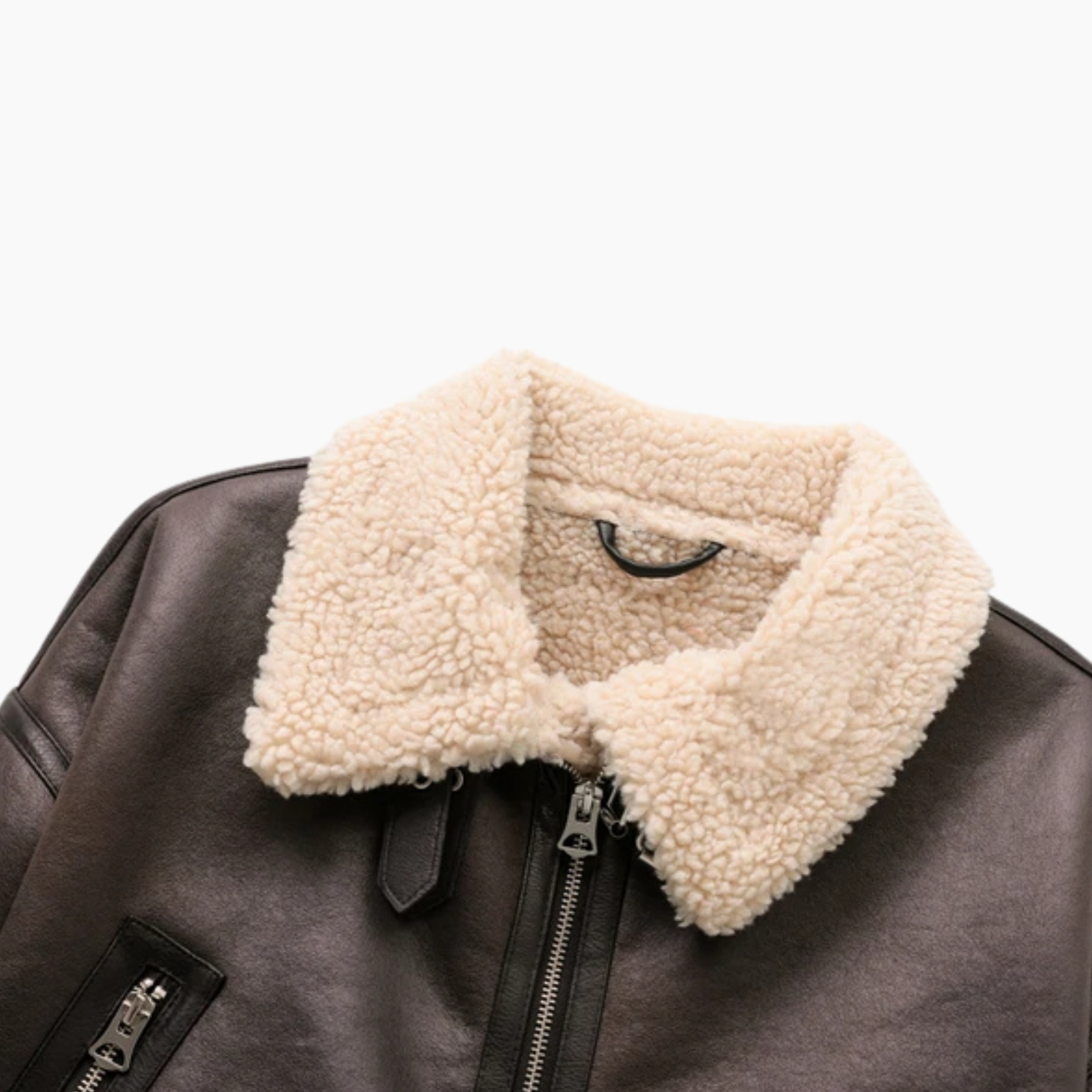 LAUREN™ - Cozy Vintage Shearling Jacket
