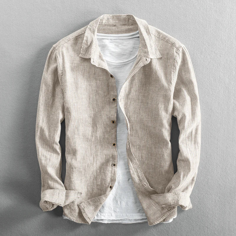 MORGAN™ - Sleek Linen Shirt