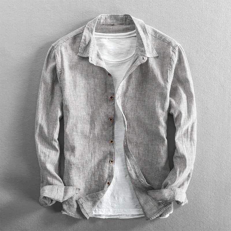 MORGAN™ - Sleek Linen Shirt