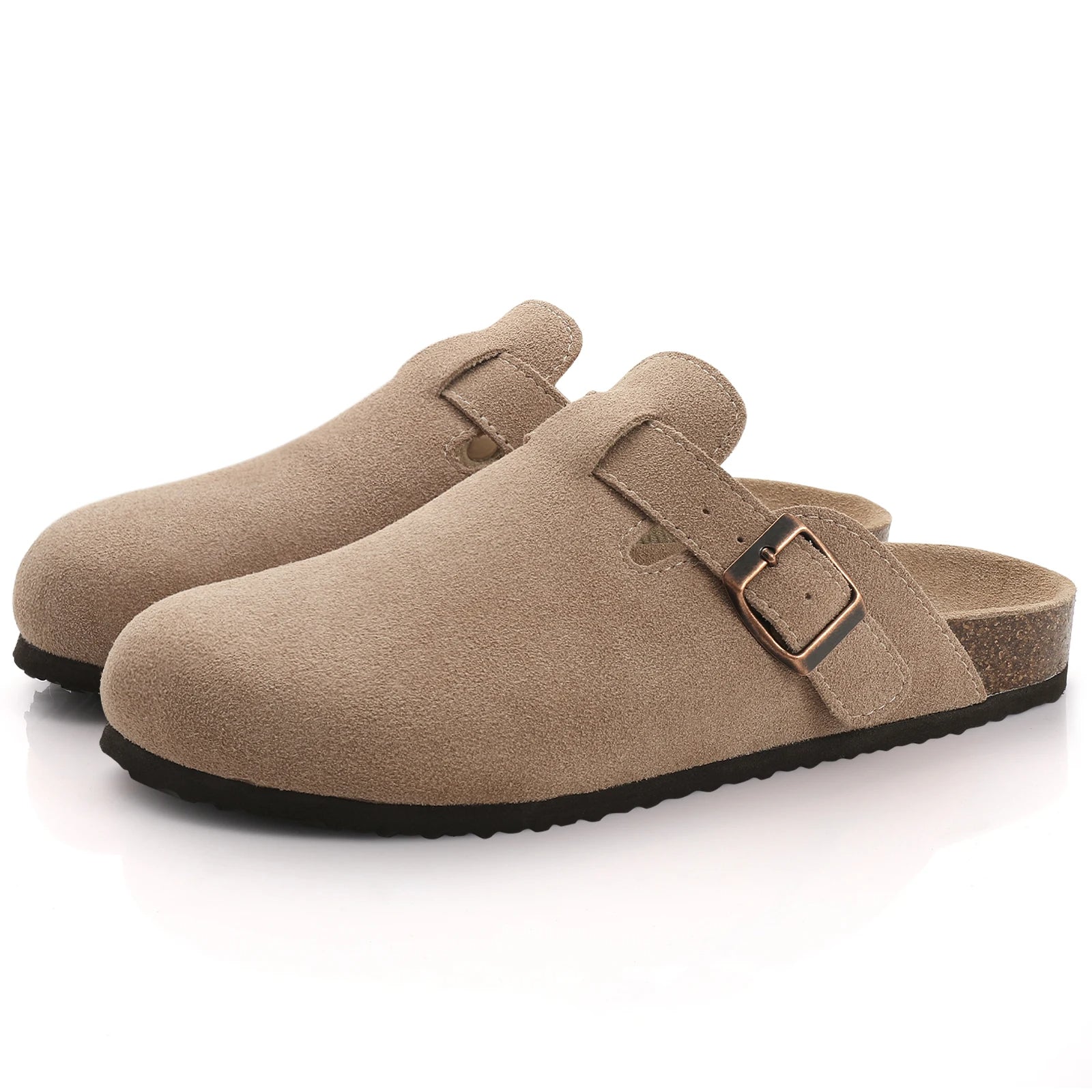 CORA™ - Arch Support Suede Clogs