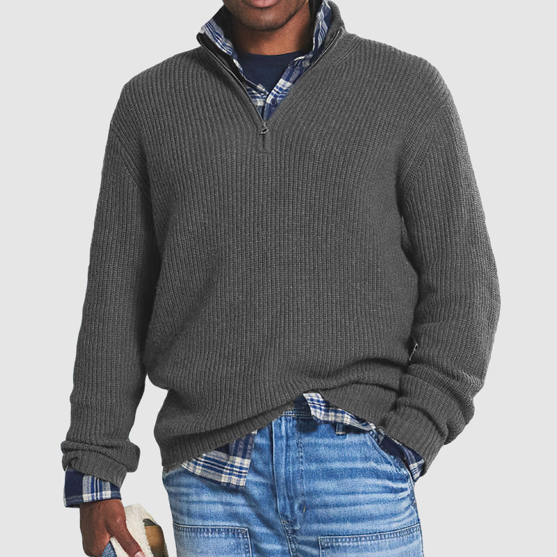 TREVOR™ - Quarter Zip Sweater