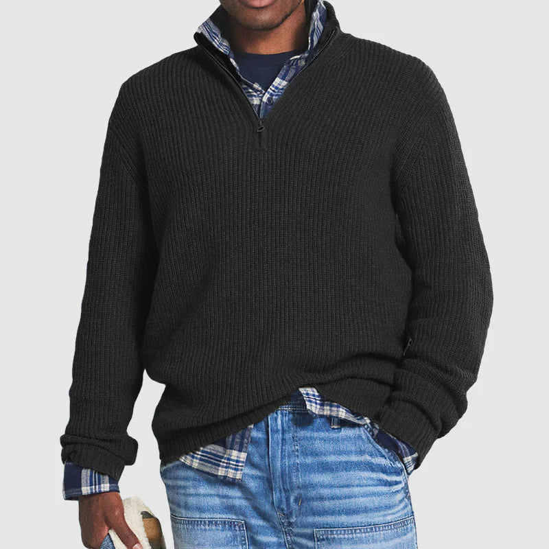 TREVOR™ - Quarter Zip Sweater